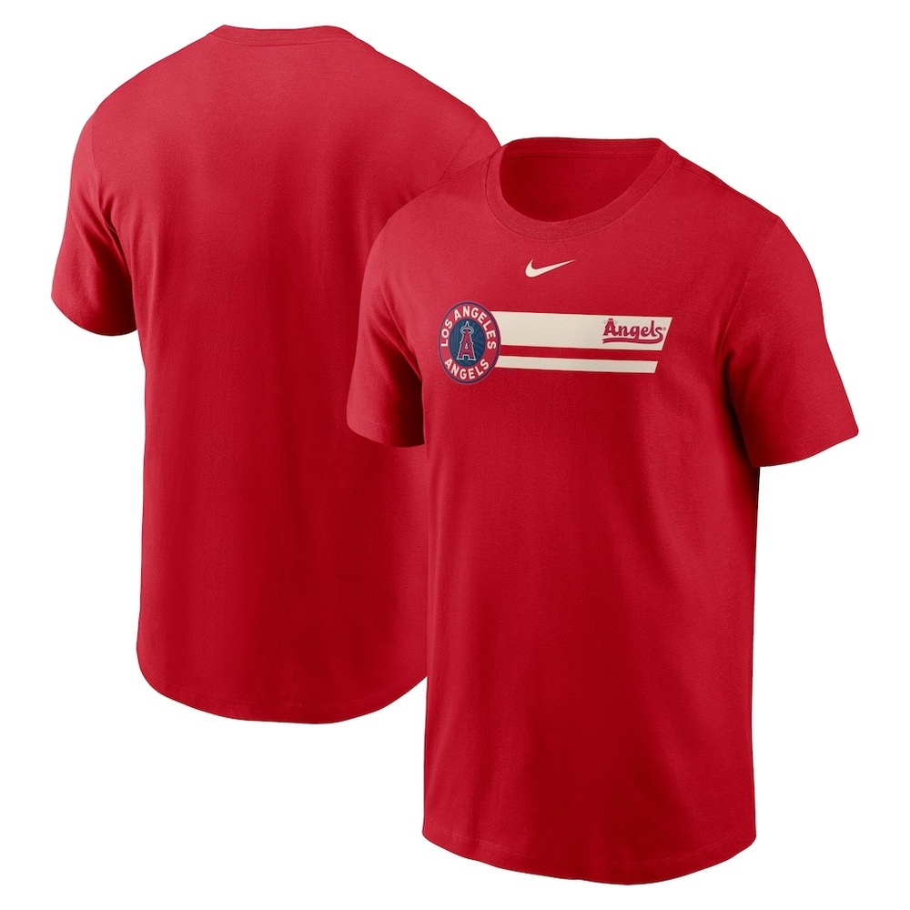 Los Angeles Angels City Connect Nike Tee MLB Red Men's Size M T-Shirt